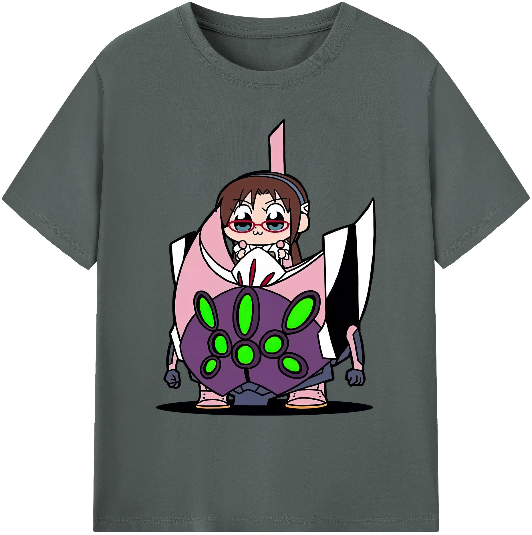 （画像用） EVA 新世紀エヴァンゲリオン 綿100％ メンズ半袖Tシャツ｜肌触りやわらか＆通気性